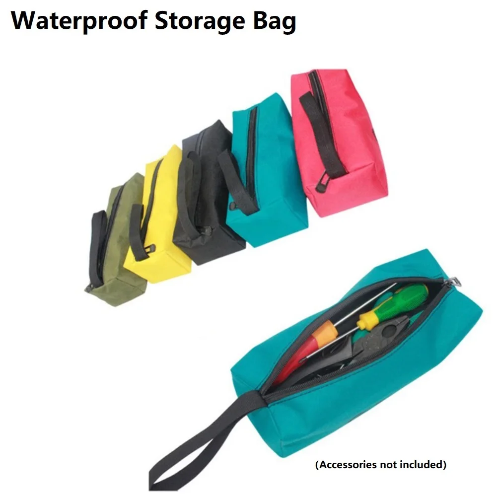 Hand Tool Bag Storage Oxford Canvas Waterproof Screws Nails Organizer Pouch Case Portable Working Accessories |