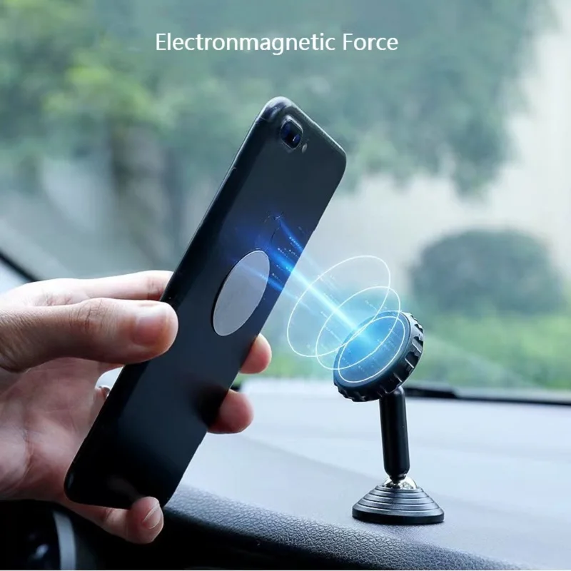 

Magnetic Car Phone Holder 360 Rotation Adjustable GPS Car Phone Stand Universal Car Mount for Smartphone Soporte Para Celular