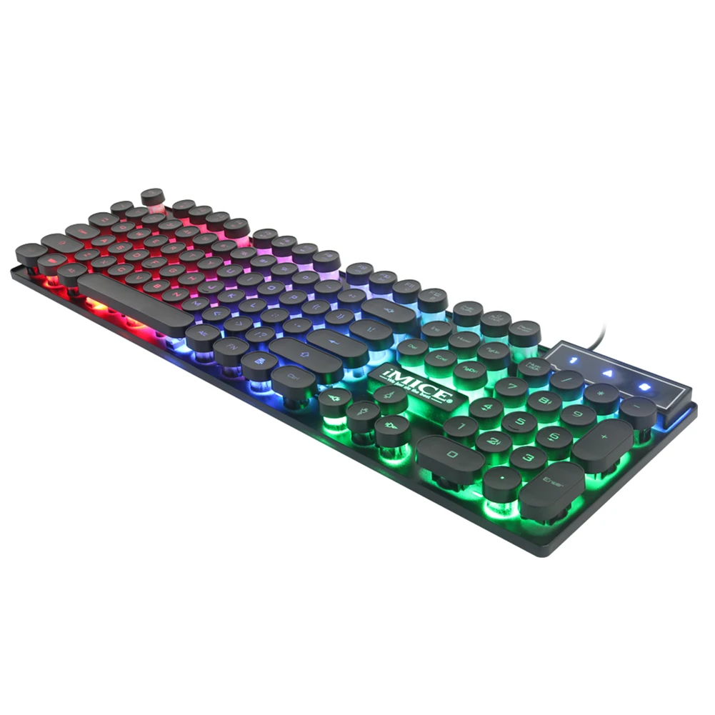 Эргономичная USB-клавиатура с RGB-подсветкой 19 клавиш |
