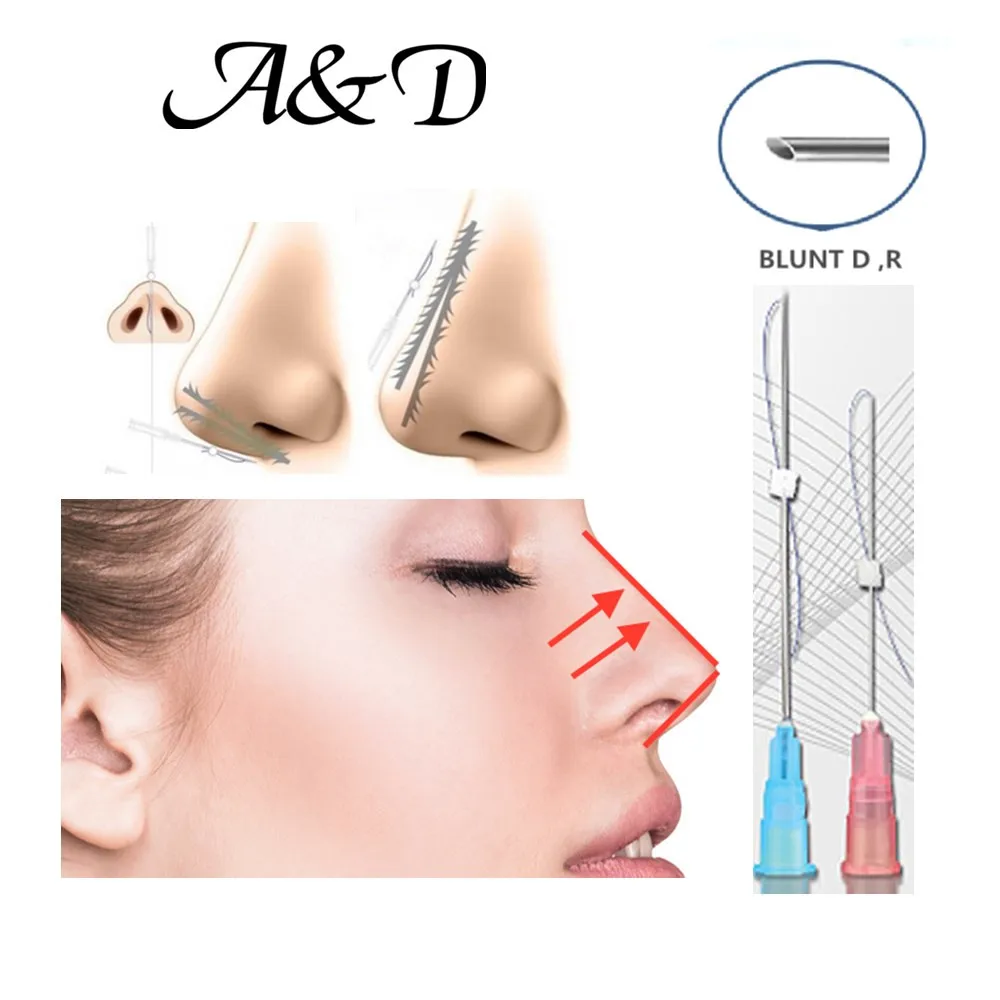

Significant effect Korea PDO Nose L Blunt 19G38mm50mm for Nose Lift