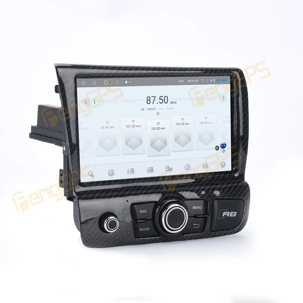Автомагнитола для Audi R8 V8 V10 2007 -2015 Android 2Din стереоприемник Авторадио мультимедийный