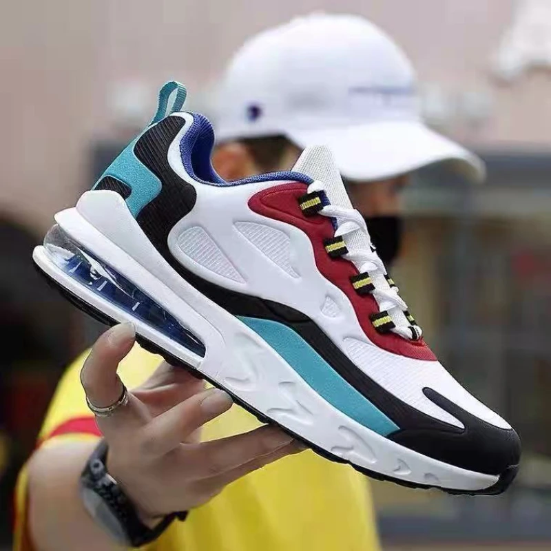 

Fashion Men Shoes Breathable Mens Sneakers Four Seasons New High Elastic Shock Absorption Man Running Shoes Zapatillas De Hombre