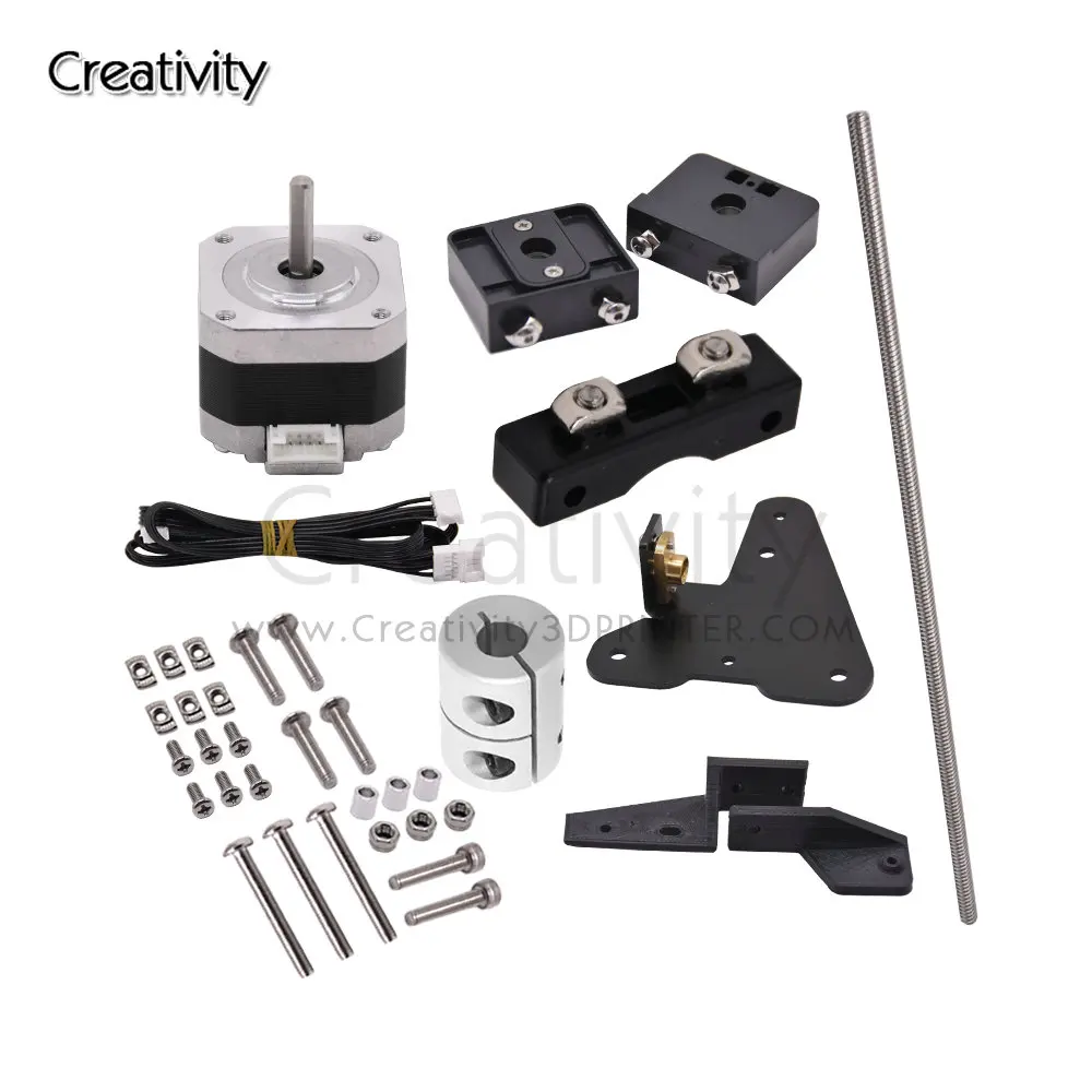 Комплект обновления двухходового винта оси Z 42-34 Шаговый двигательT8 Ходовой винт