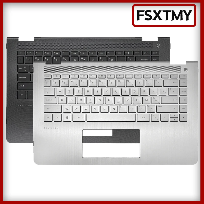 

New Original Laptop Case For HP Pavilion X360 14-BA 14M-BA TPN-W125 Palmrest/Keyboard/C Shell/C Cover Black Silver Multiple