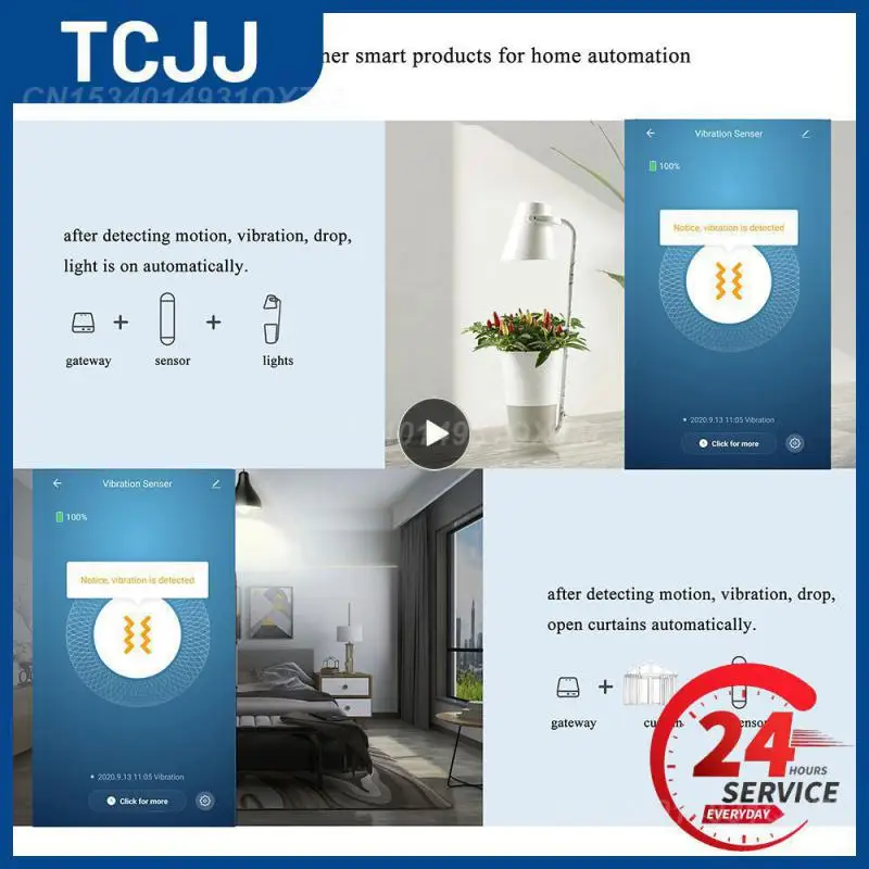 

Smart Smart Detection Alarm Real-time Monitoring Smart Vibration Sensor Automatic Scene Applications Vibration Sensor