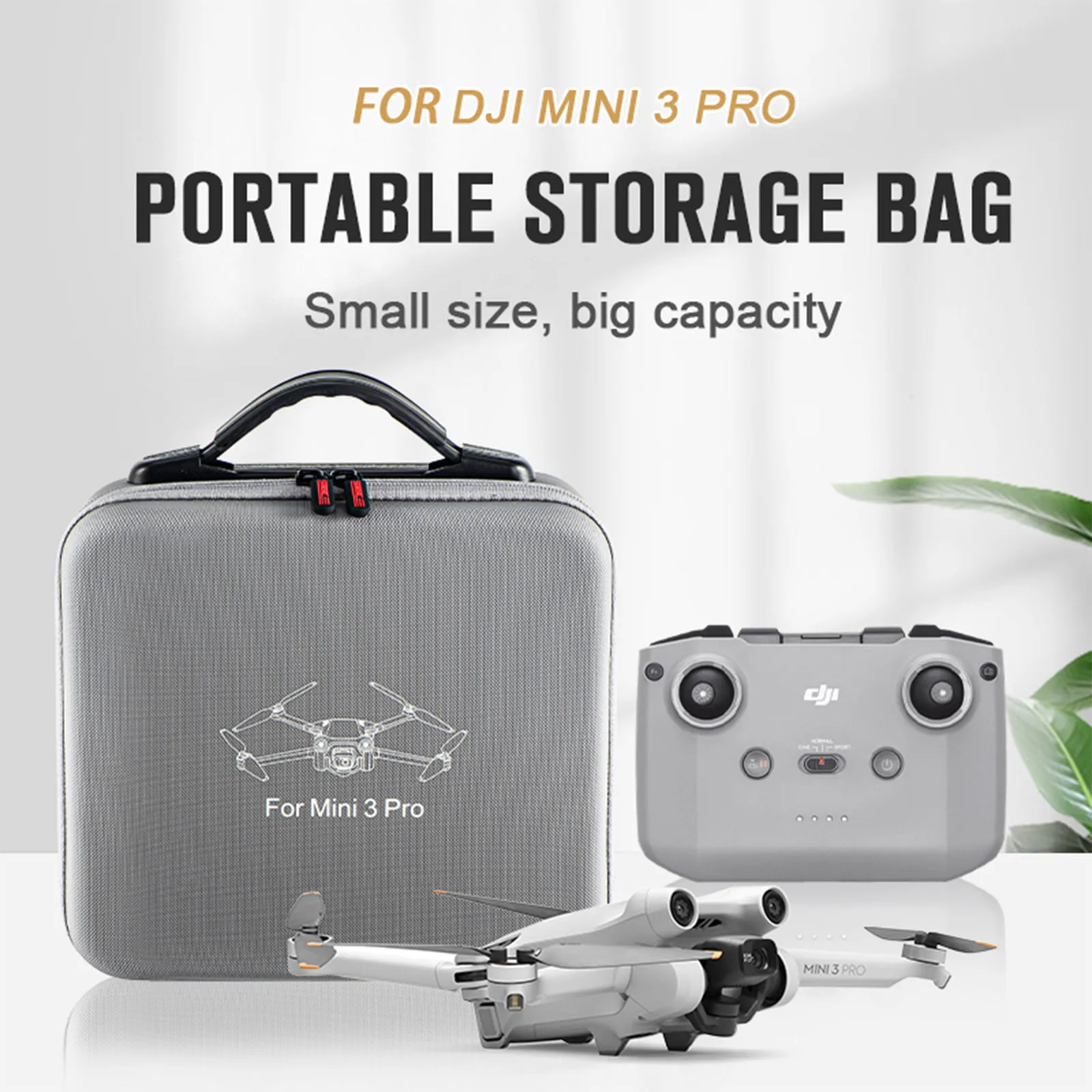 

STARTRC Portable Carrying Case for DJI DJI Mini 3 PRO Messenger Bag Storage Bag Integrated Anti-Fall Accessories