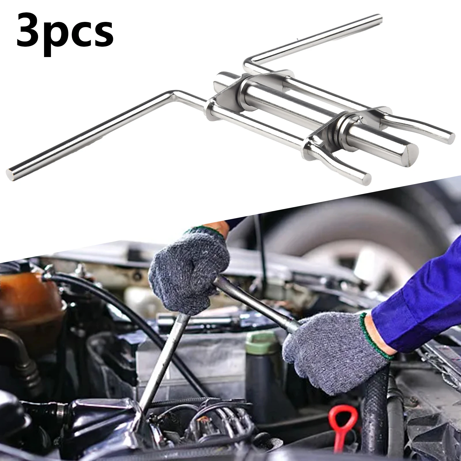

Installation Tool Professional Stainless Steel Hydraulic Cylinder U Cup Installation Tool Kit Universal Fitment