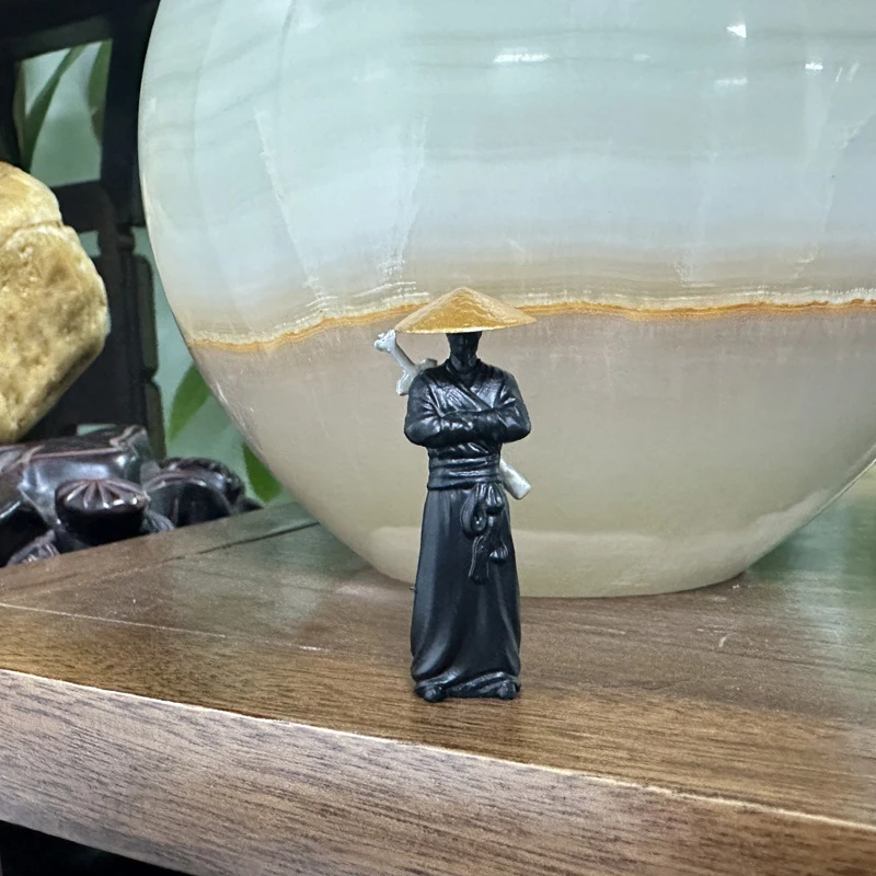 Крутой китайский кунг-фу фехтовальщик миниатюры интерьер автомобиля кукла