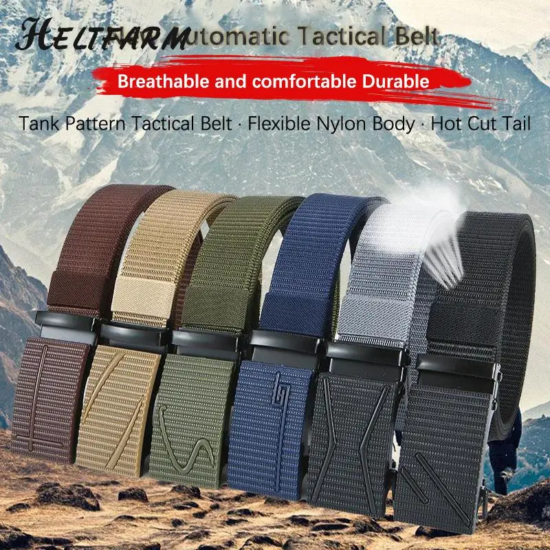 

1pcs Fashion Men Canvas Waistband Outdoor Waist Trainer Combat Belts Quick Release Tactical Belt