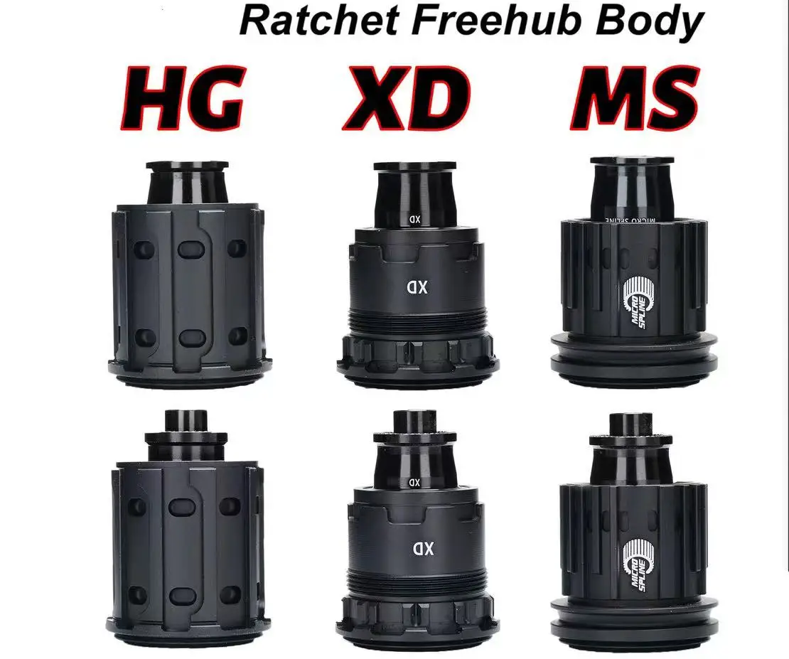 Фото Трещотки VENFORT GOLDIX HUB для горного велосипеда SRAM XD Micro Spline HG 9/10/11/12S QR/THRU/BOOST №1