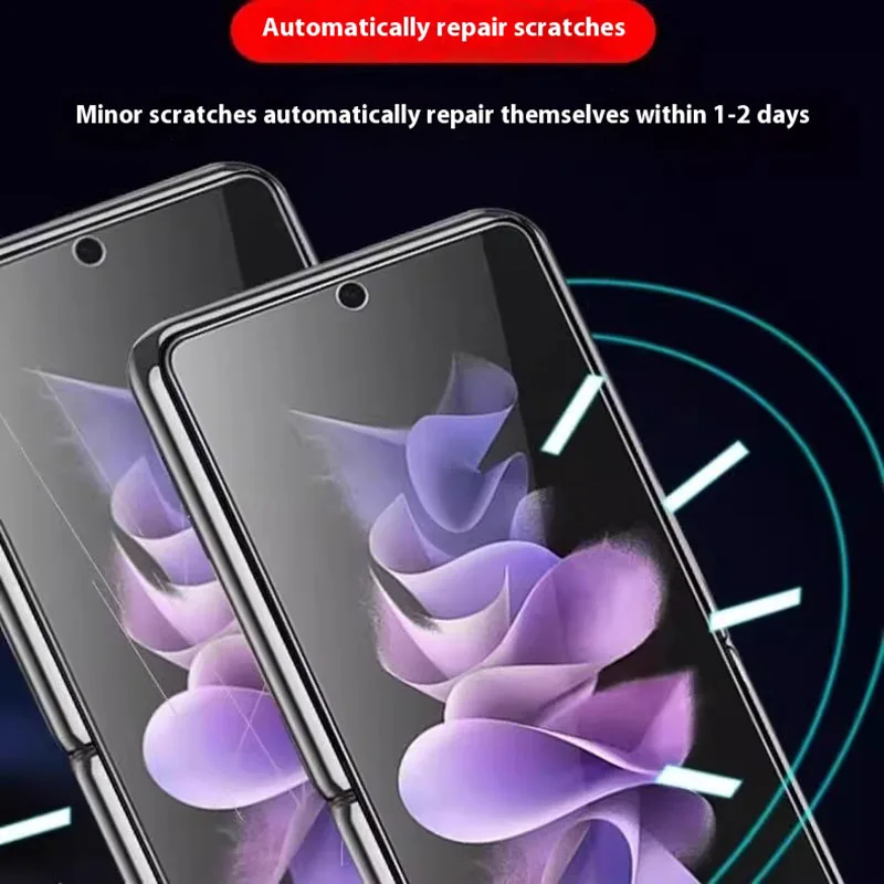 Фото 4 в 1 матовая гидрогелевая мягкая пленка из ТПУ для Xiaomi Mix Flip 2, внутренняя внутренняя внешняя наклейка на шарнир, защитная пленка для всего тела, Mix Flip №2