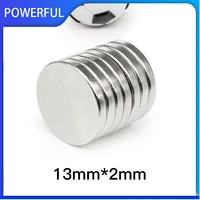5200pcs 132mm round neodymium magnets 13mm x 2mm sheet strong cylinder rare earth powerful magnetic magnet disc 13x2mm