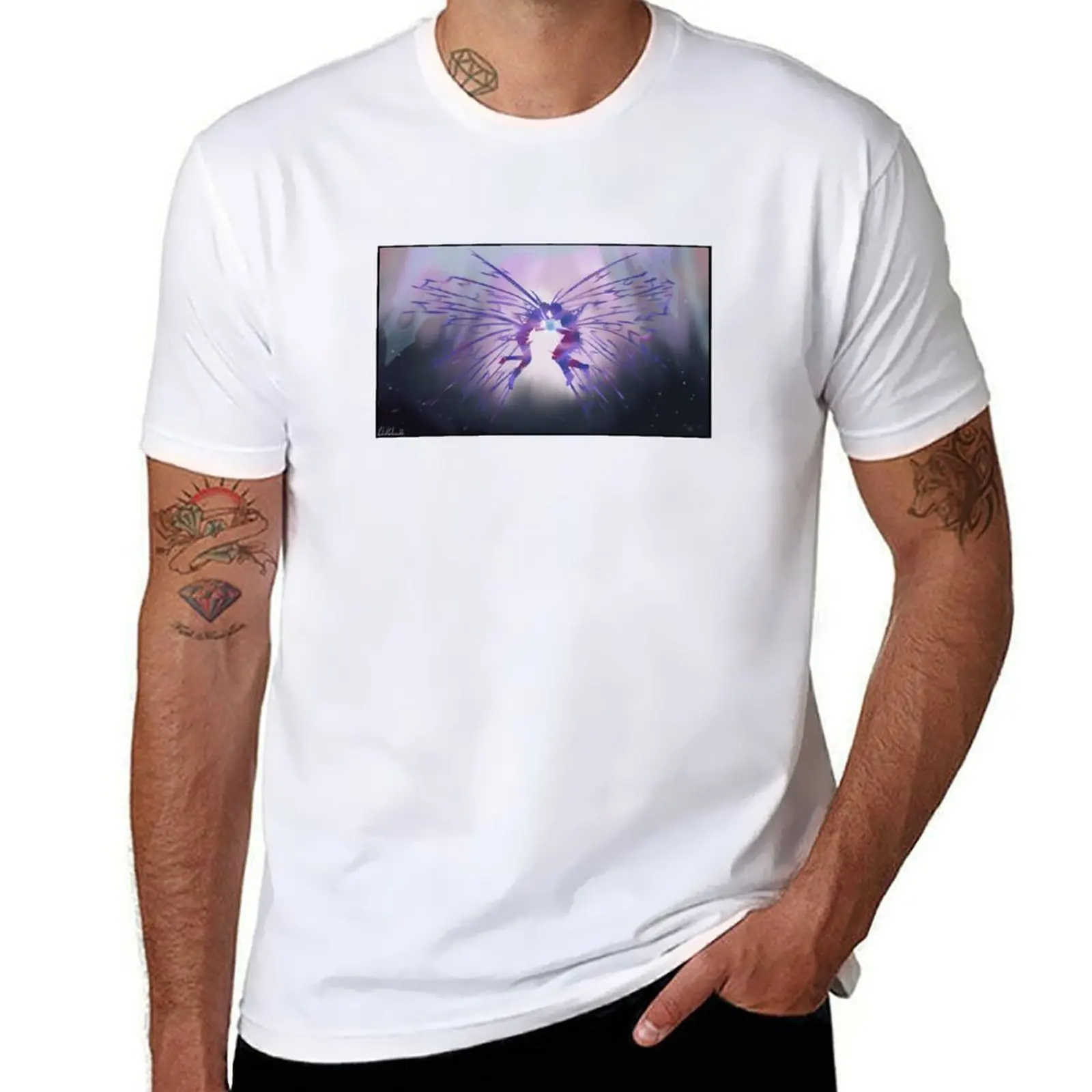 Фото Футболка Jayvik Butterfly, функциональная повседневная футболка с короткими рукавами №1