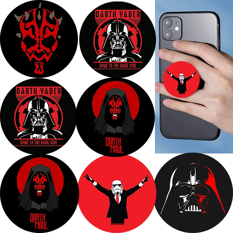 

Darth Maul popping Phone Socket Folding Phone Holder Stand Phones Grip Mobile Phone Accessories Soporte Movil For Apple iPhone