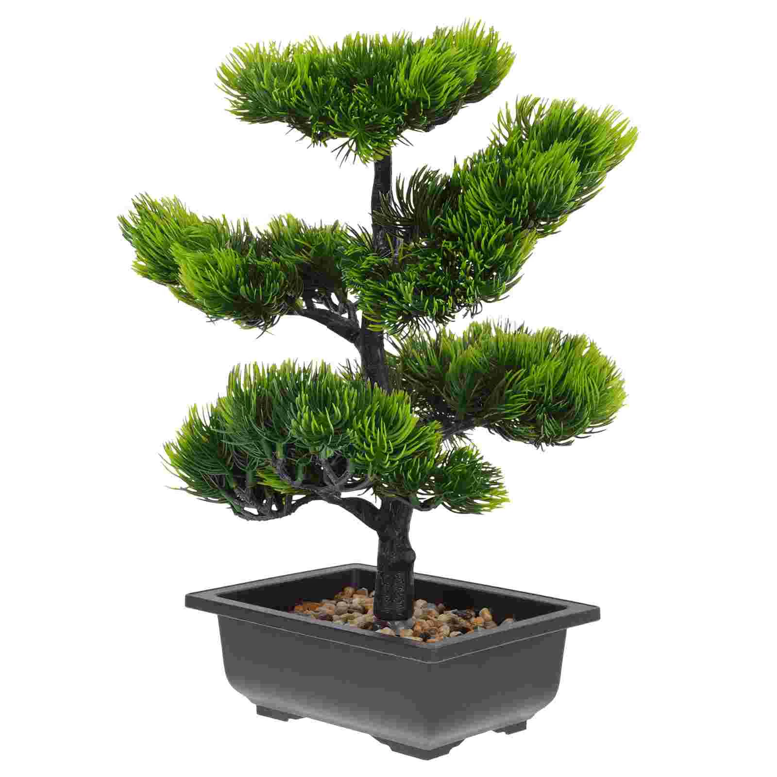 

Artificial Pine Potted Decorative Realistic Fake Tree Decoration Home Decorative Outdoor Decorment Plastic