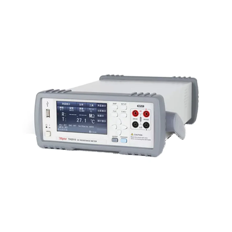 Tonghui TH2516 TH2516B TH2515 Точность 0 01% ЖК-дисплей Микроомметр тестера сопротивления