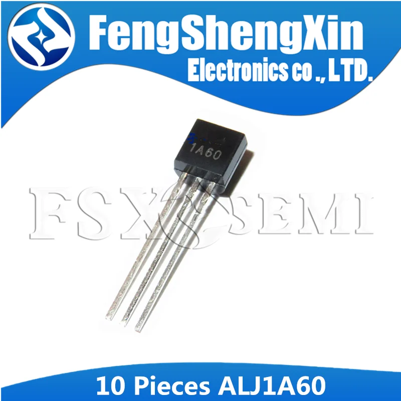 

10 шт. 1A60 TO-92 ALJ1A60 Triac 1A 600 в вентилятор двунаправленный Тиристор тиристор