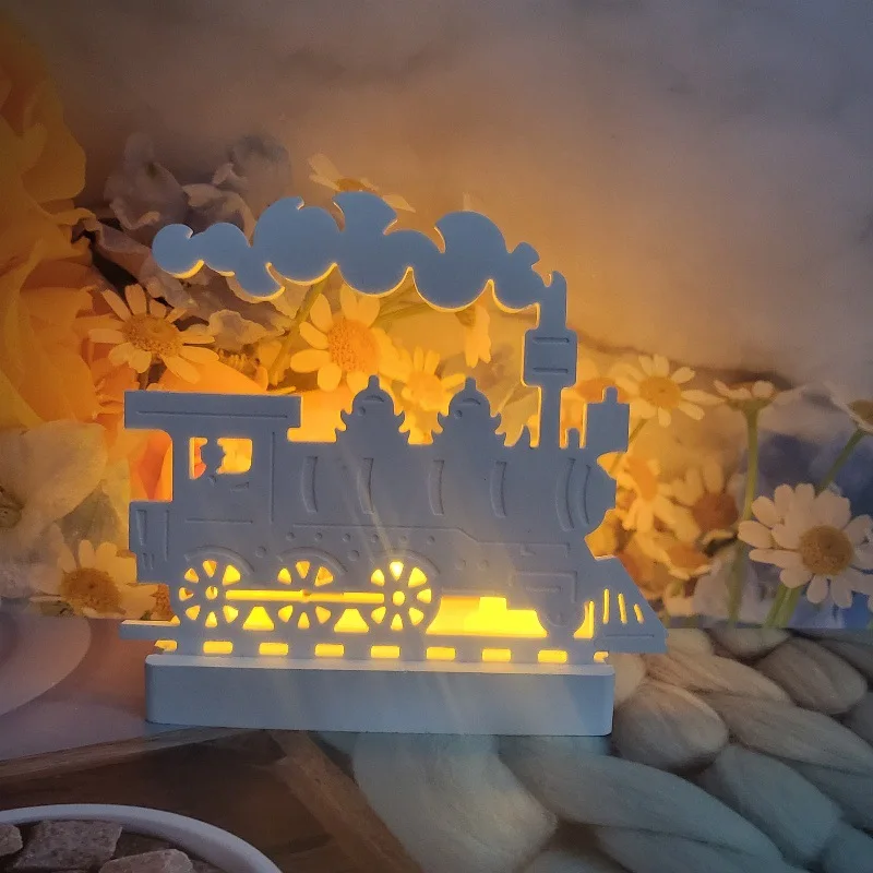 Подсвечник с паровым двигателем подсвечник украшения силиконовая форма сделай