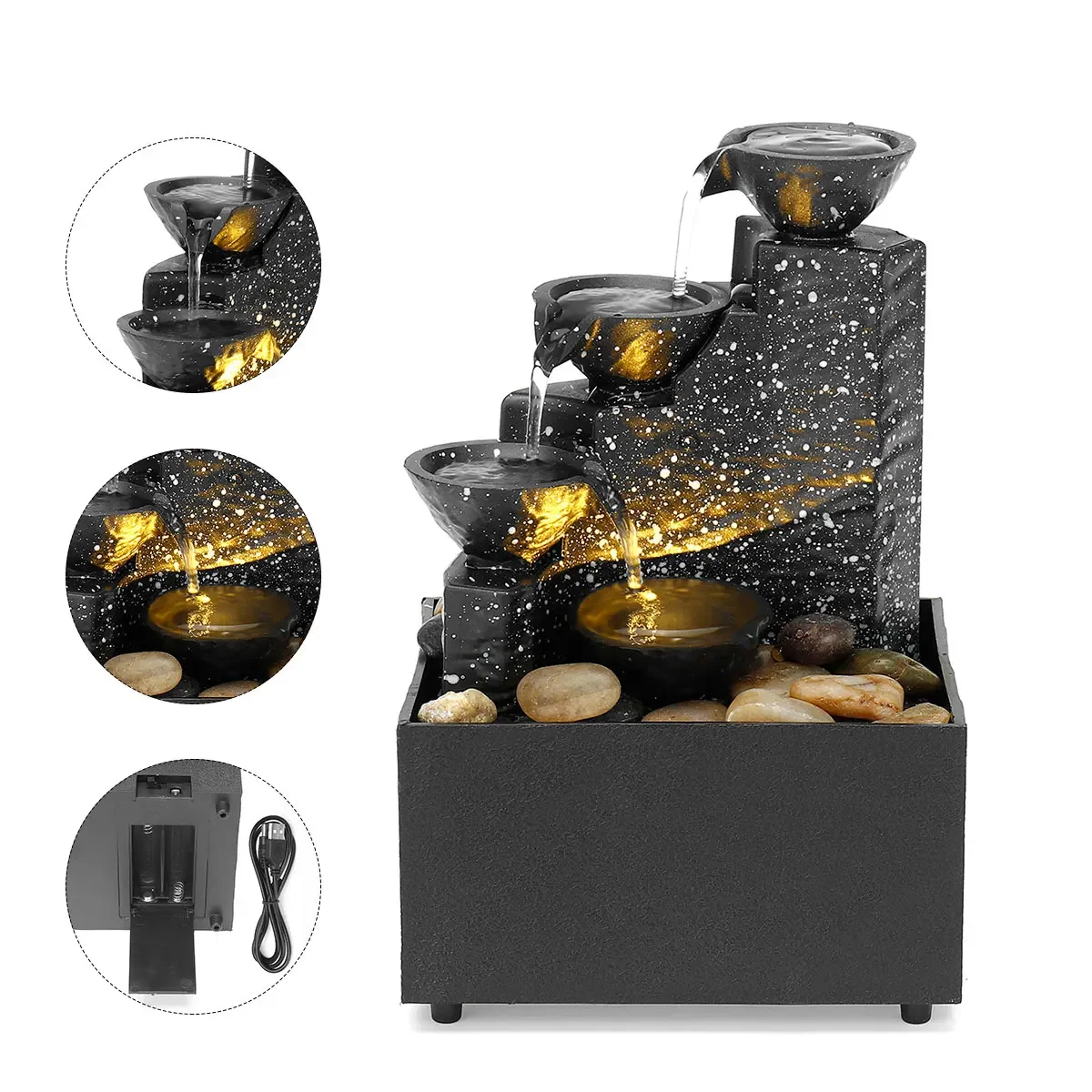 Декоративный фонтан для дома 6 7 дюйма