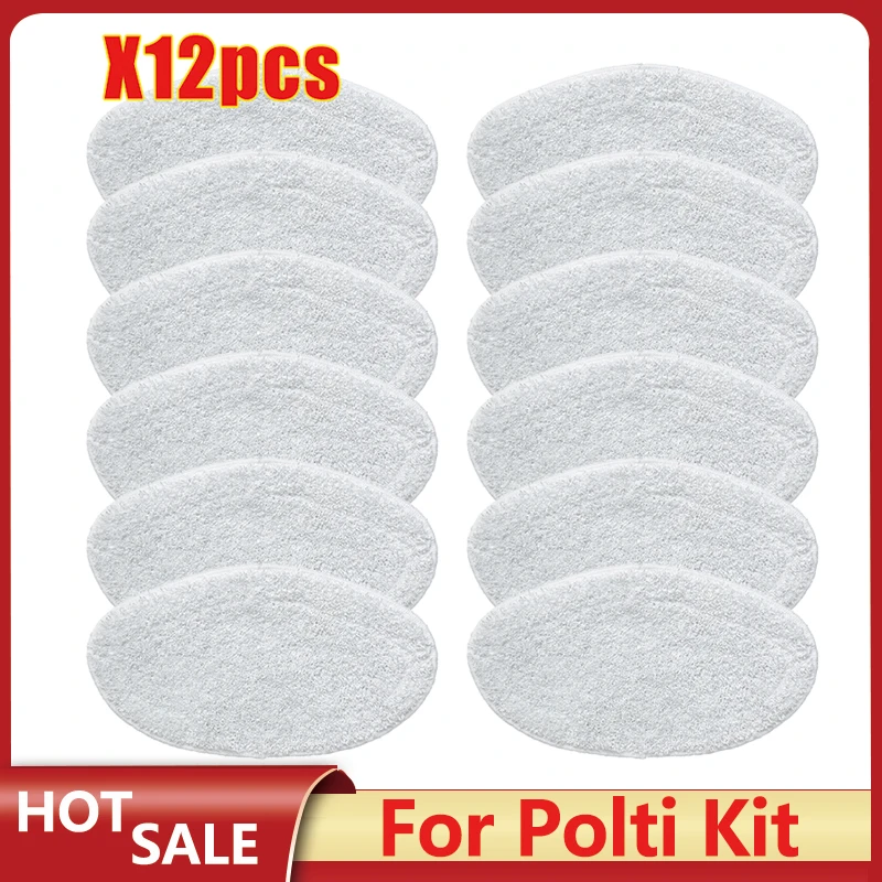 

For Polti Kit Vaporetto PAEU0332 Vaporforce Steam Vacuum Cleaner Cleaning Washable Mop Cloths Replacement Parts Mops Attachment