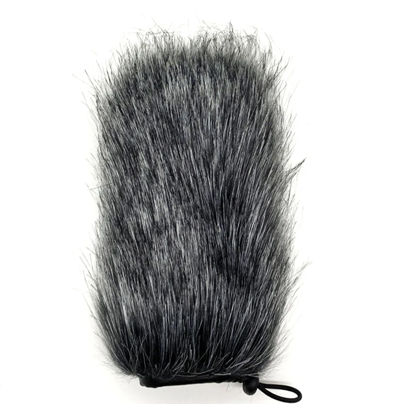 Furry Windscreen Wind Cover Microphone Windscreen Foam Cover 9-24cm for Mic Windproof Wind Screen Mic Windscreen