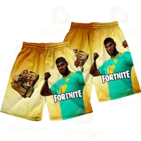 fortnite home short mens jogging casual sweatpant men size 6xl breathable home shorts summer beach shorts boy girls pants