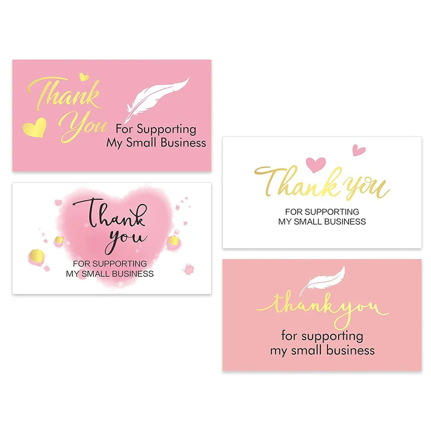 Розовый спасибо за то что поддерживали мои маленькие визитные открытки изящные