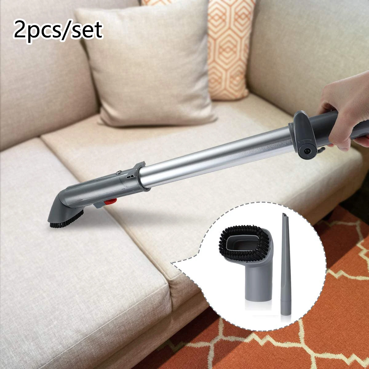 

112FFJ Crevice Tool 122FFJ 2Pcs/set For NV350 352 355 For Shark Navigator Lift-Away New Vacuum Parts Accessories New
