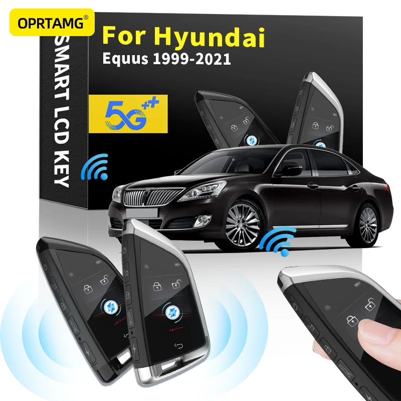 

Пульт дистанционного управления, ЖК-дисплей для бесключевого ключа, автомобиля для Hyundai Equus 2000 2001 2002-2003 2018 2019 2020 2021 2022