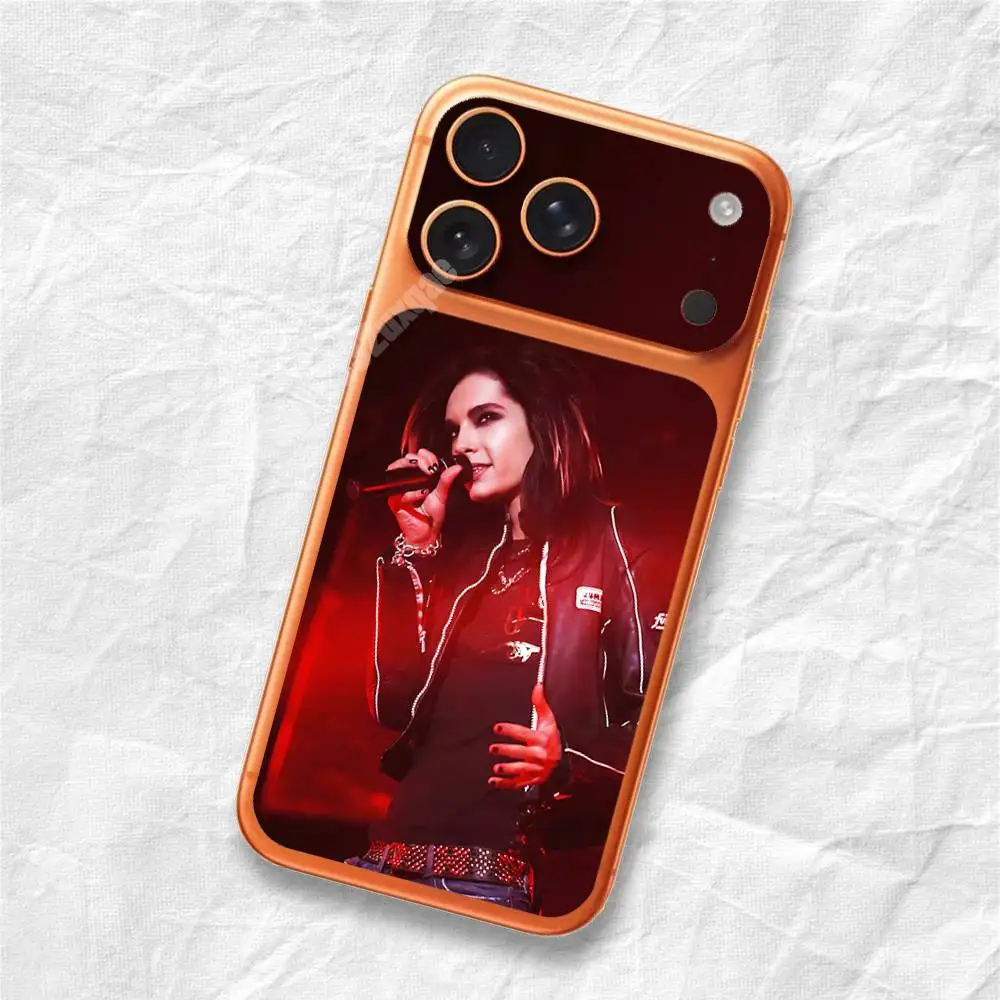 Фото Съемная УФ-пленка Tokio Hotel B-Bill K-Kaulitz для iPhone 17 Pro 17 ProMax, гидрогелевая наклейка №2