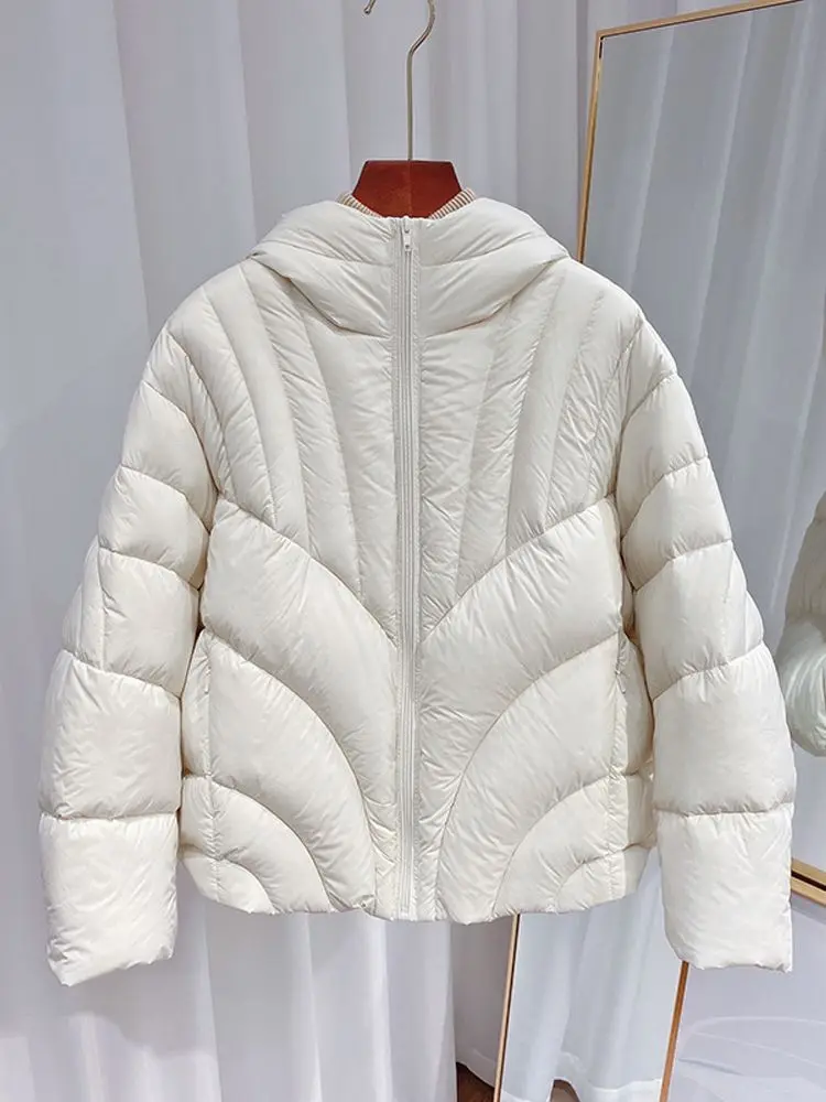 Women Thick Down Jacket New Casual Style White Duck Down Jackets Autumn Winter Coats And Parkas Female Outwear