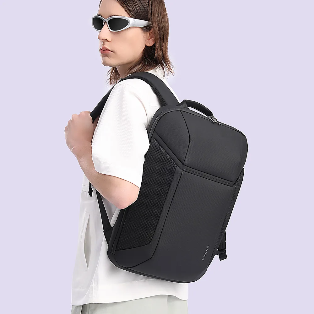 

2023 BANGE Business Backpack Men Luxury Waterproof School Laptop Backpacks USB Charging Travel Bag Aesthetic Backpack Design