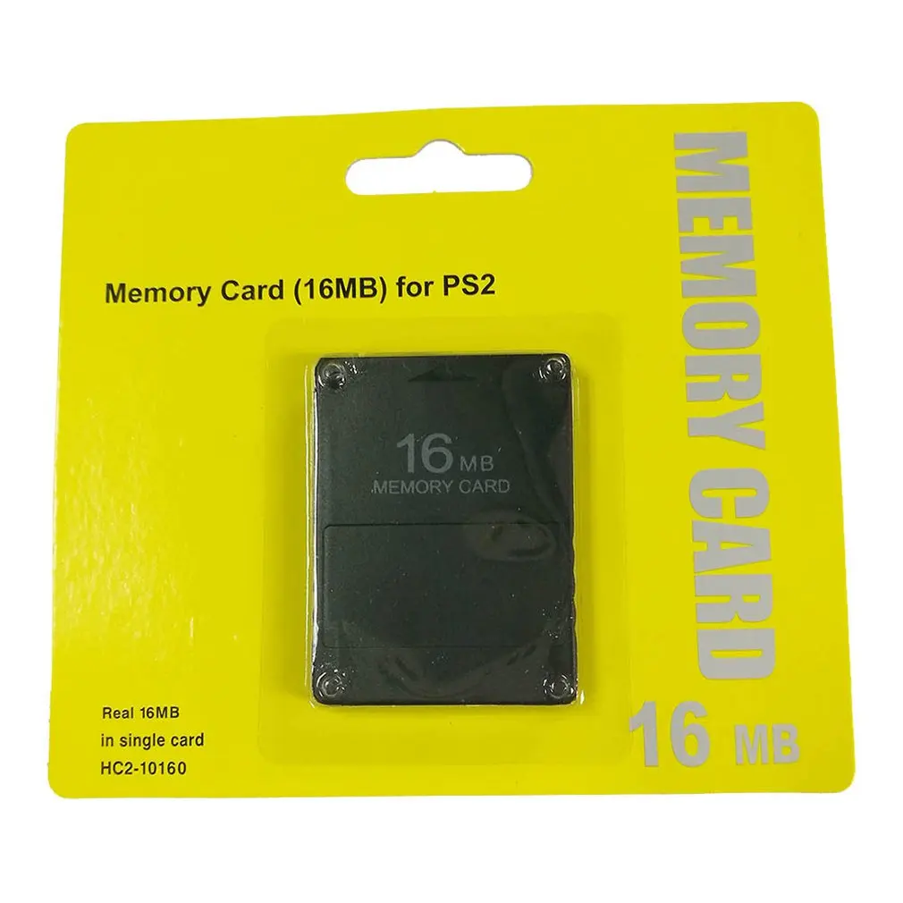 

For PS2 8MB/64MB/128MB/256MB Memory Card Memory Expansion Cards Suitable for Sony Playstation 1 PS2 Black Memory Card Wholesale