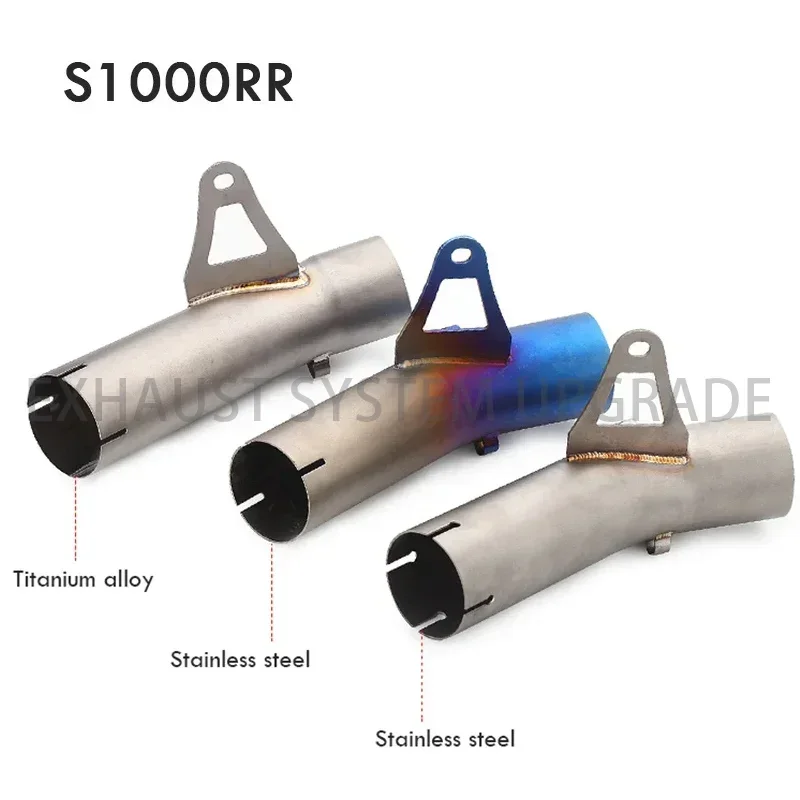 Надеваемый универсальный мотоциклетный глушитель выхлопной трубы с средней