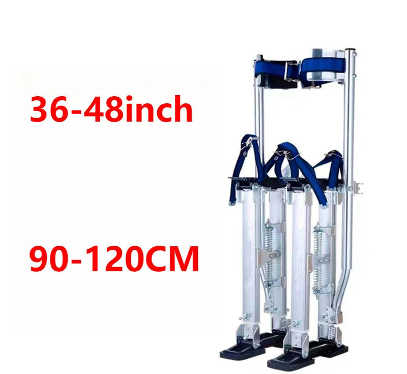 Ходули для гипсокартона Регулируемые алюминиевые ходули для инструментов с лестницей Регулируемые ходули для штукатурки Инструмент для рисования Реквизит для сцены 40-60 см 45-75 см