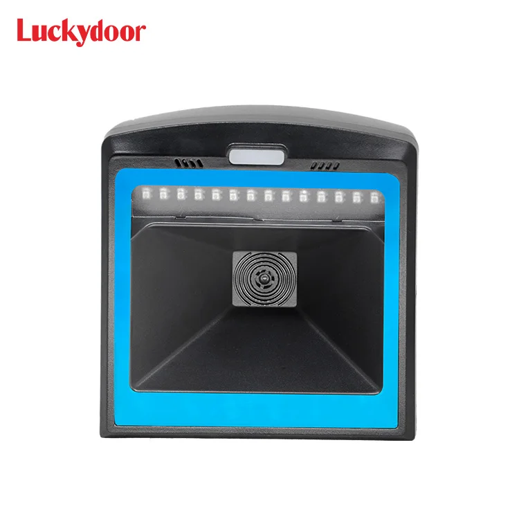 

Luckydoor K-928 CMOS image 2D USB Omnidirectional hands-free desktop presentation Barcode Scanner