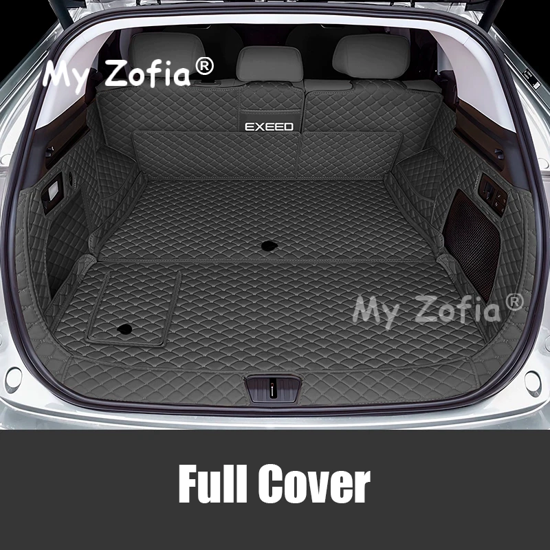 

Для EXLANTIX ET EXEED STERRA ET 2024 2025 автомобильные коврики в багажник, кожаные прочные коврики для багажника, аксессуары для багажника