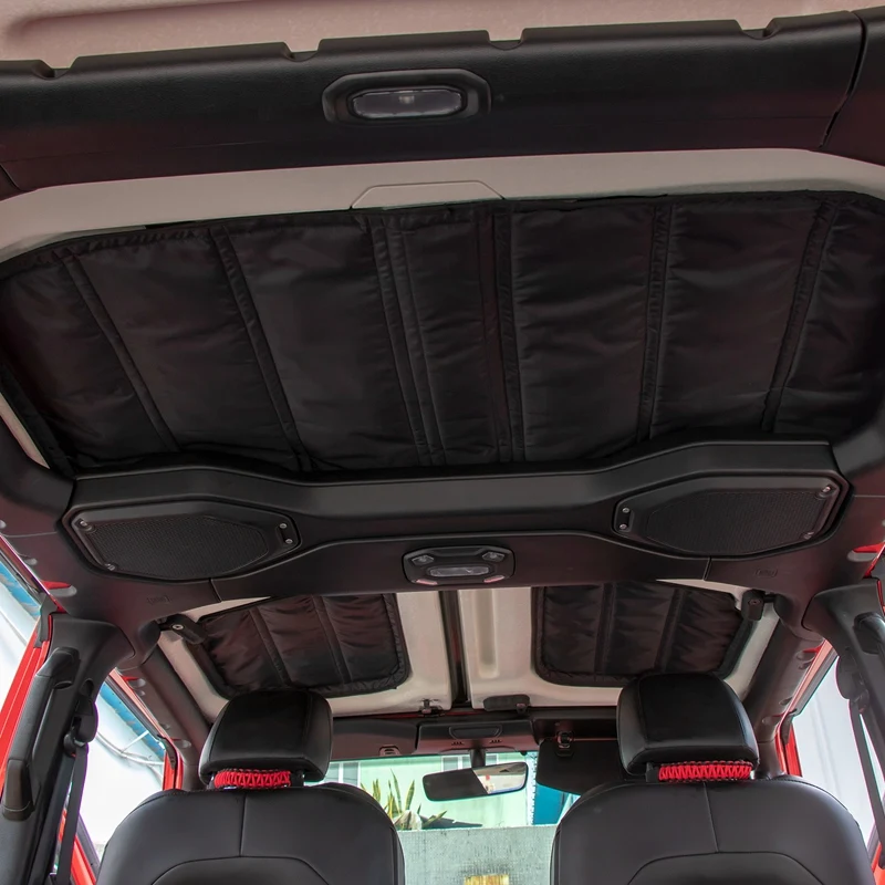 Теплоизоляционная накладка звукосниматель хлопок для Jeep Wrangler JL 2018 2019 4-дверные