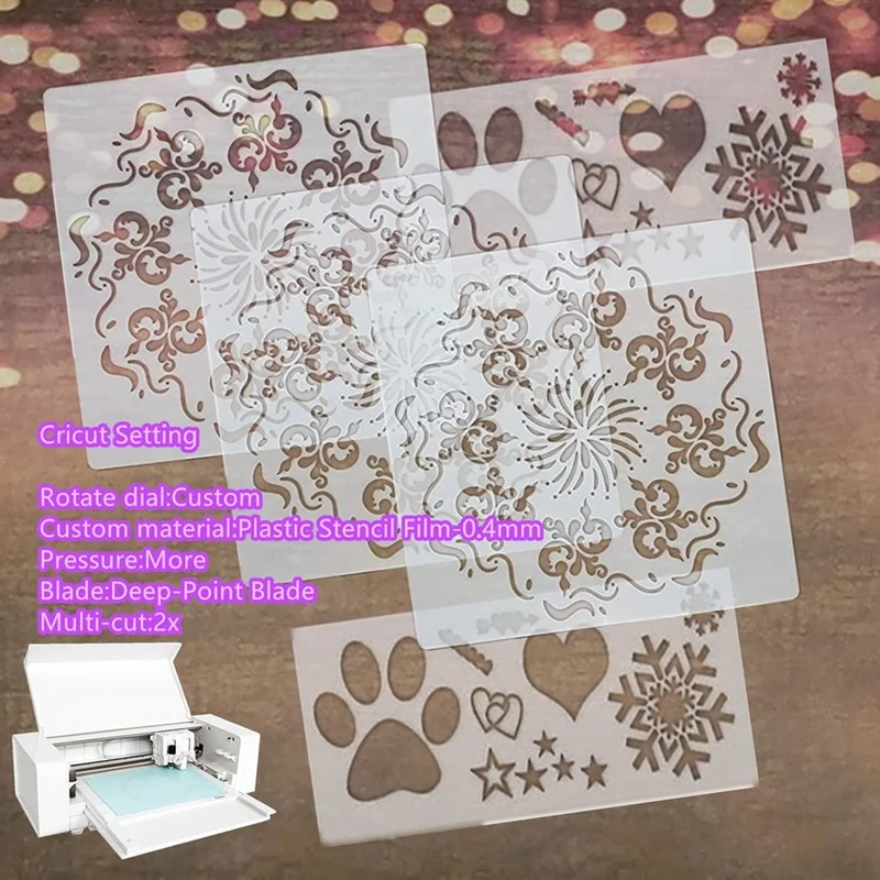 Лист Майларовый полупрозрачный 12 листов х12 дюймов