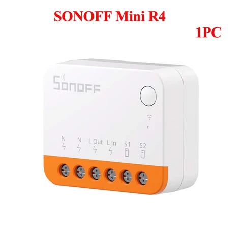 Смарт-выключатель Sonoff Mini R4 Extreme с поддержкой Wi-Fi