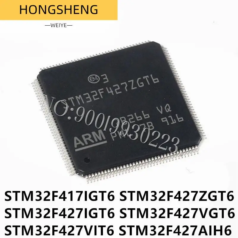 

1pcs/lot STM32F417IGT6 LQFP176 STM32F427ZGT6 QFP144 STM32F427IGT6 STM32F427VGT6 STM32F427VIT6 STM32F427AIH6 LQFP Chipset