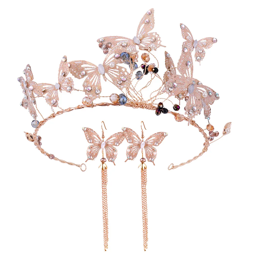 

Women Crown Hair Hoop Bridal Head Headband Accessories Bride Headpieces Wedding