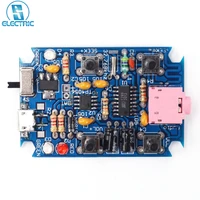 diy kit fm stereo digital radio module 76 108mhz wireless receiver chargeable gs1299 smd soldering 3 7v 4 2v