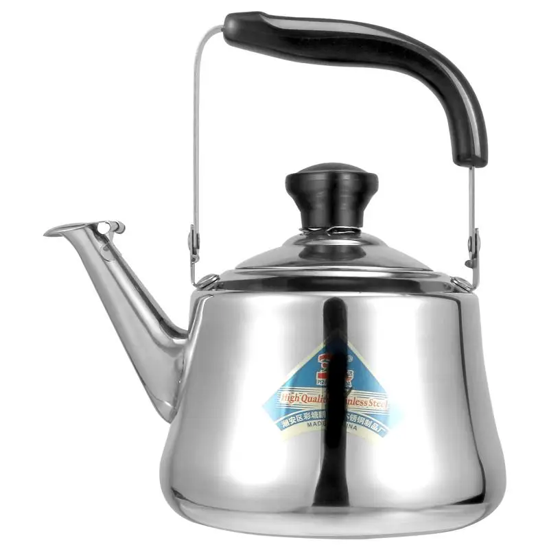 

1/1.5L Stainless Steel Whistle Teakettle Large Capacity Boil Water Kettle With Filter Screen For Induction Cookers Gas Stoves