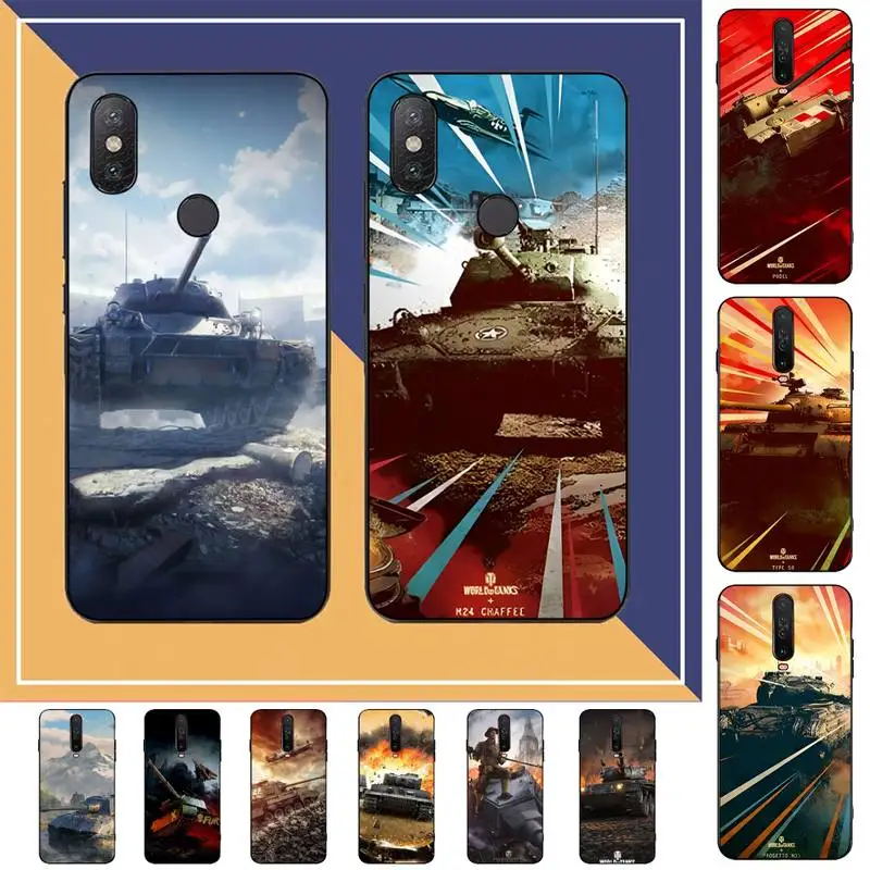 

World of Tanks Phone Case for Redmi Note 8 7 9 4 6 pro max T X 5A 3 10 lite pro