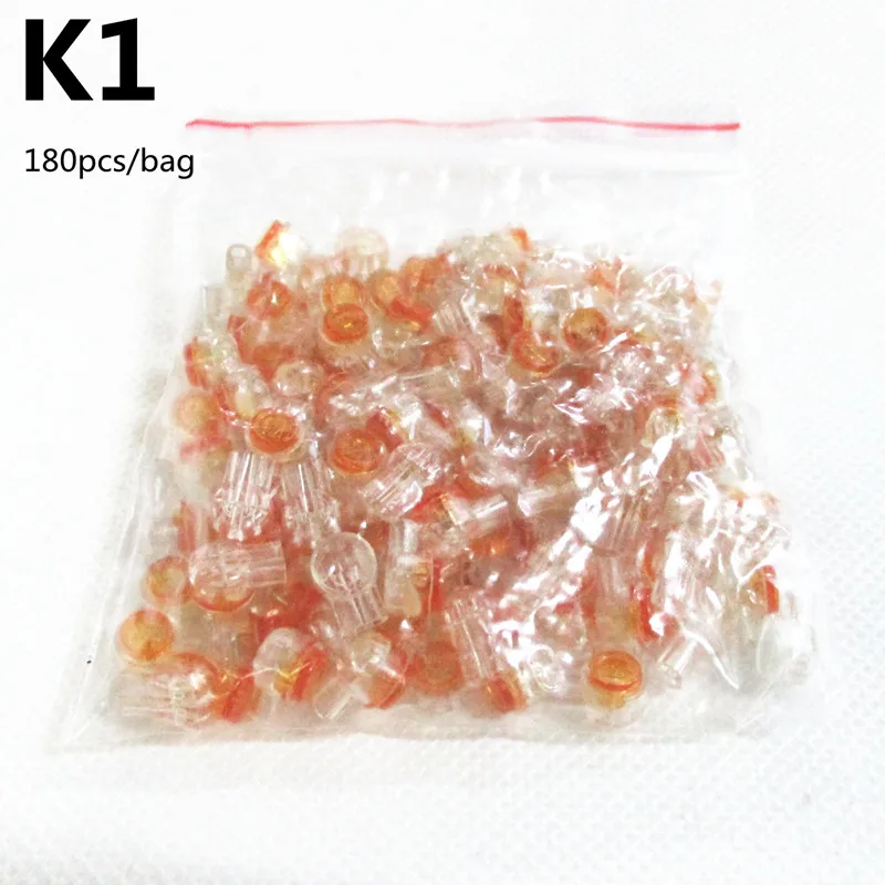 100/200pcs Practical K1 K2 K3 Connector Crimp Connection Terminals Electrical Cable Splice Wire Connectors | Обустройство дома