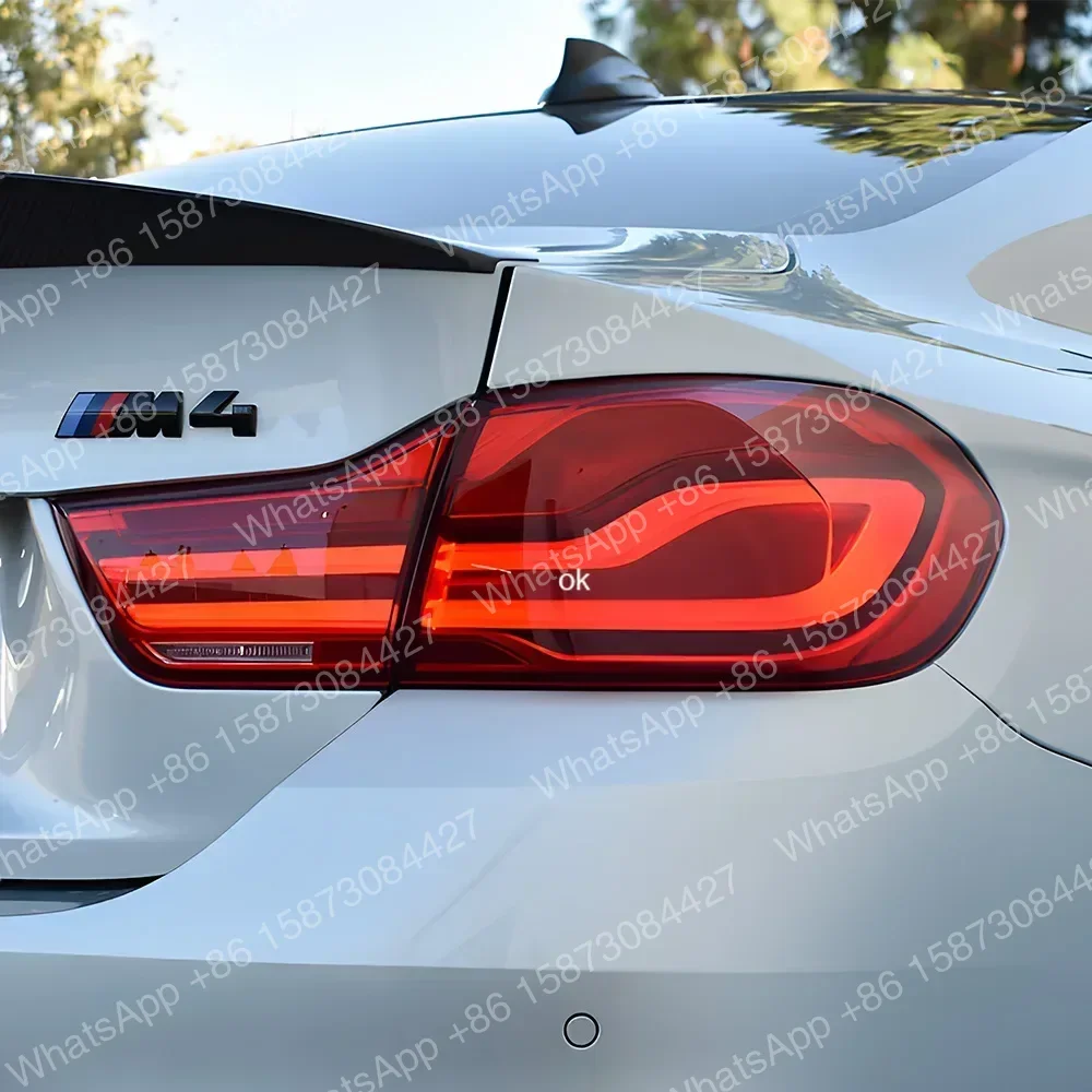 Фото Комплект задних фонарей для BMW 4 серии F32 425i 430i 2013-2020: Обновленные высококачественные светодиодные LCI задние фонари, аксессуары для авто №3