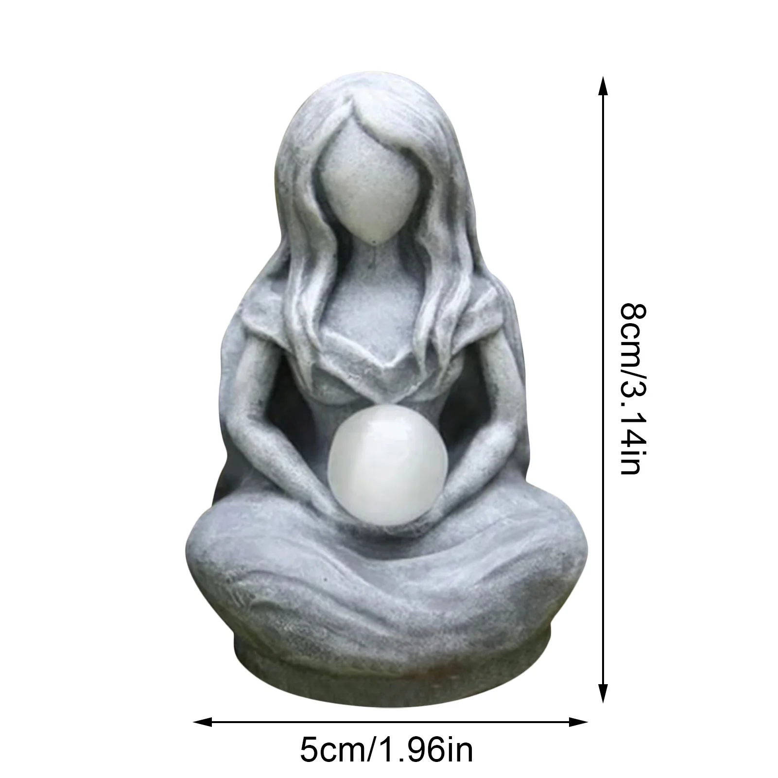 

Статуя Полумесяца богини креативная кафе греческая мифологическая фигурка полимерная Скульптура Декор для дома статуэтки для украшения и...