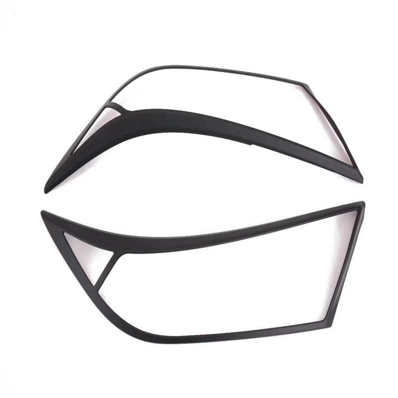 

Для Toyota RAV4 RAV 4 XA50 2019-2023 гибридная ABS черная декоративная рамка для фар передняя фара крышка для бровей внешняя наклейка