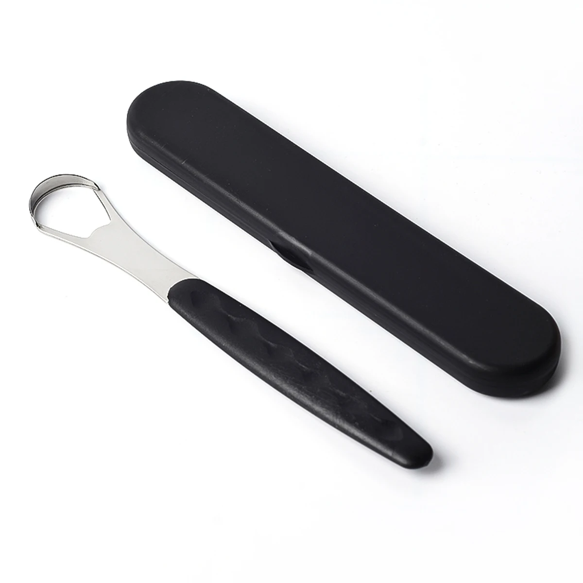 4-цветный скребок для языка из нержавеющей стали пластиковая ручка инструмент